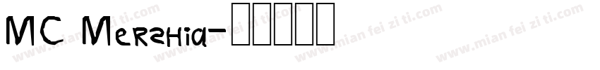 MC Mershia字体转换